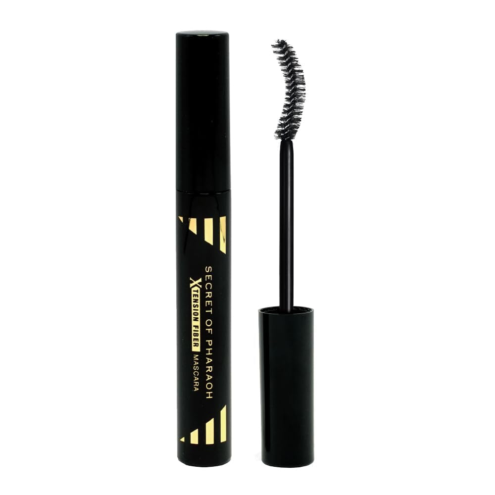 Xtension Fiber Mascara for the the 3D Lash Effect - Lengthening Mascara with Curling Lashes, Full and Lightweight Lashes, Flake Proof and Water-Resistant Formula, Cruelty Free